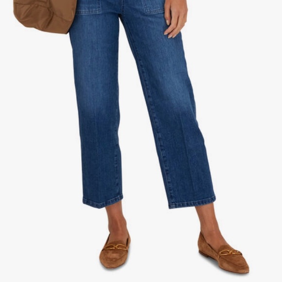 Veronica Beard Champlain Hazelwood Suede Chain Loafers - Picture 2 of 6